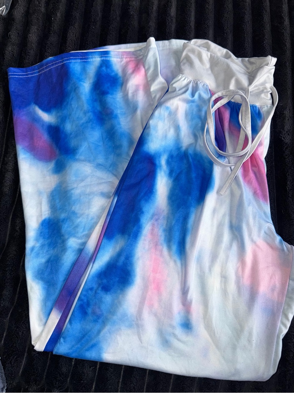 Tie-Dye Blue & Pink Athletic pants